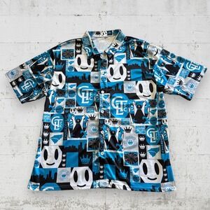 Charlotte FC Football Club Soccer Hawaiian Shirt Stadium Giveaway SGA XL Men's